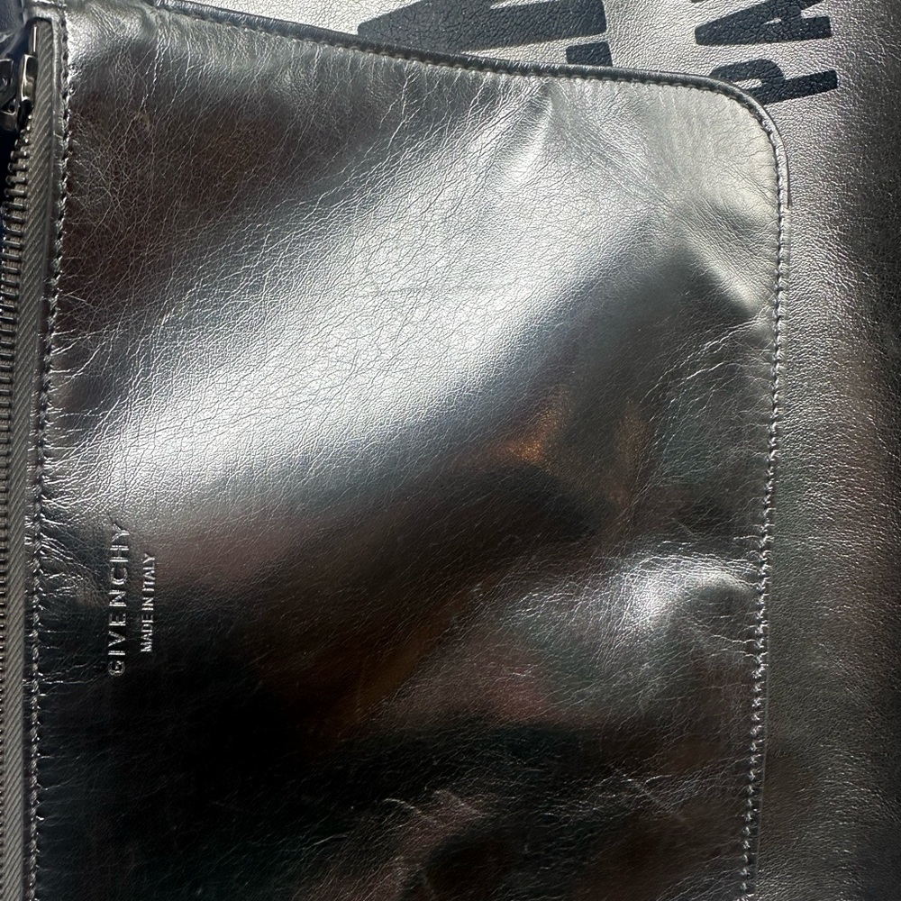 Givenchy Reversible Tote. Silver One Side Cobalt … - image 4